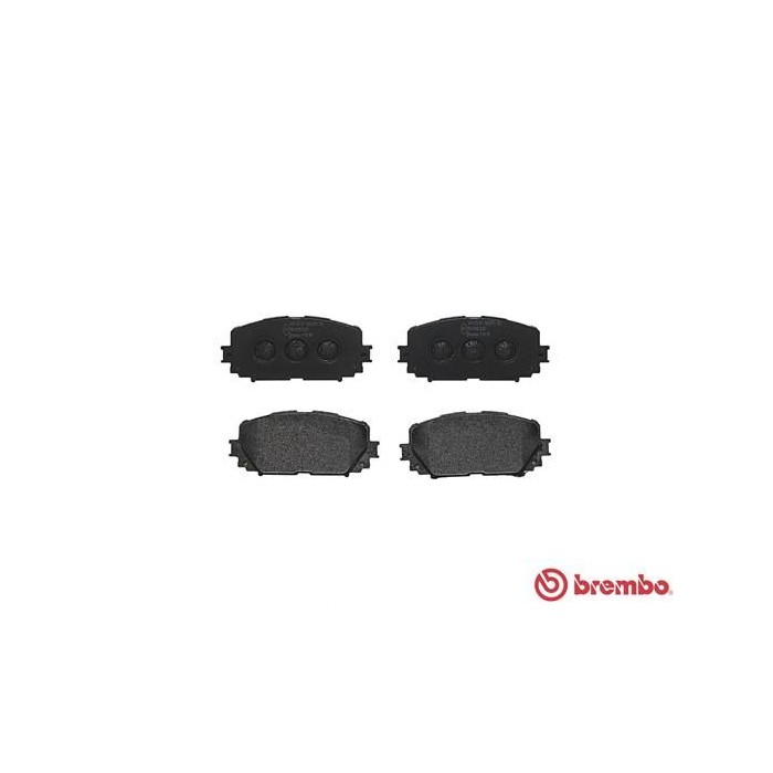 BREMBO Bremsbelagsatz, Scheibenbremse P83101