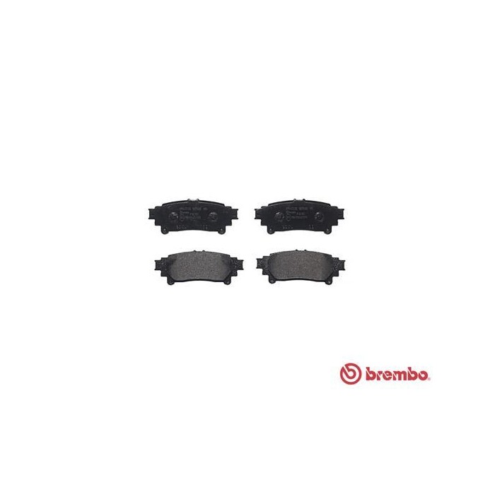 BREMBO Bremsbelagsatz, Scheibenbremse P83152