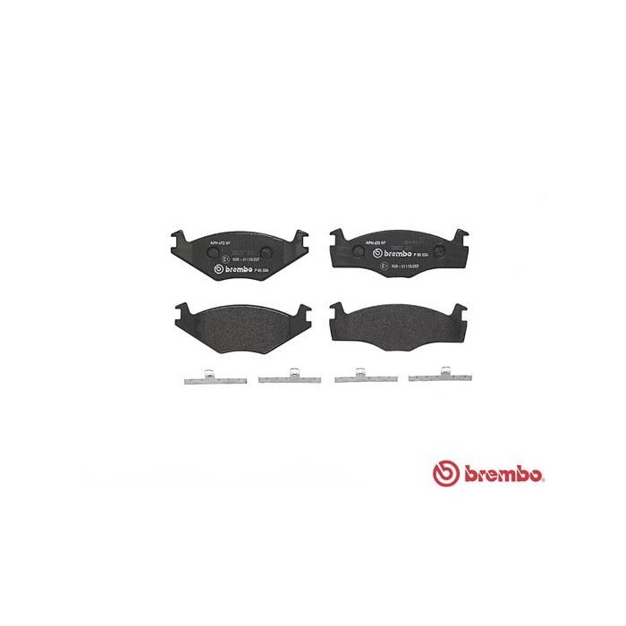 BREMBO Bremsbelagsatz, Scheibenbremse P85024