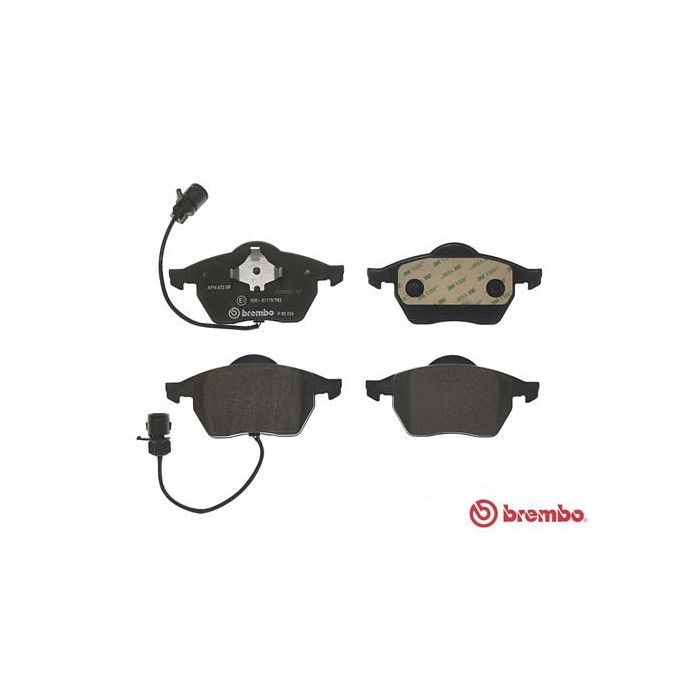 BREMBO Bremsbelagsatz, Scheibenbremse P85026