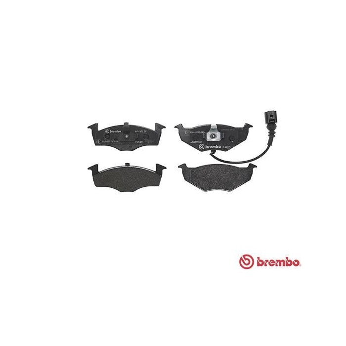 BREMBO Bremsbelagsatz, Scheibenbremse P85071