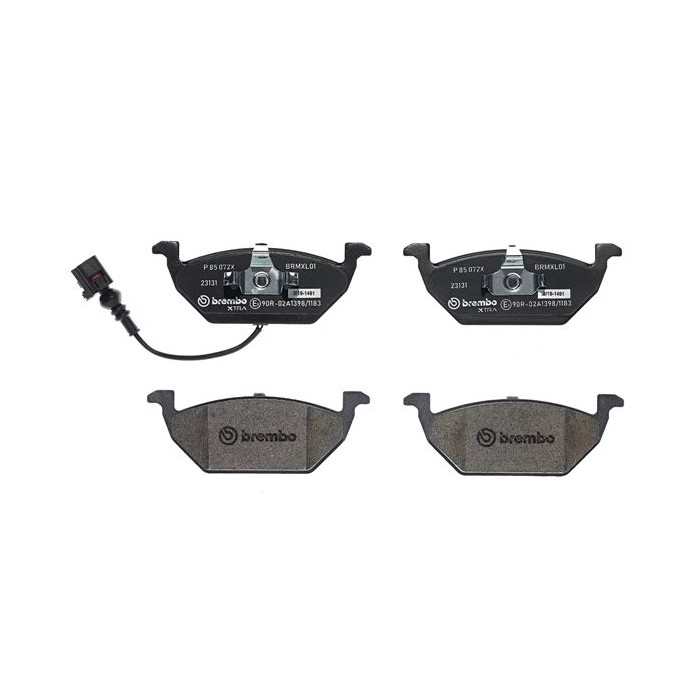 BREMBO XTRA LINE Bremsbelagsatz, Scheibenbremse P85072X