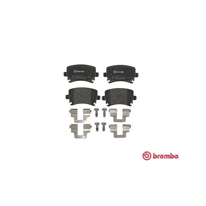 BREMBO Bremsbelagsatz, Scheibenbremse P85073
