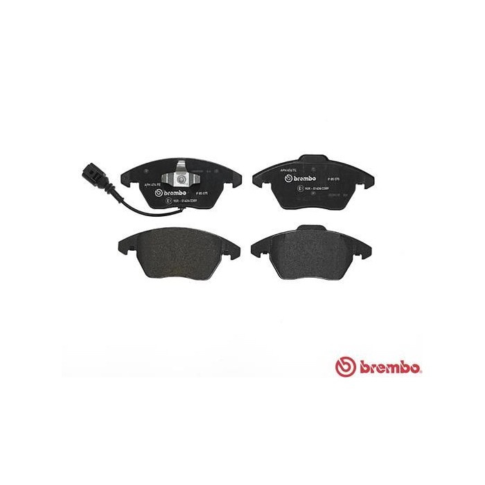 BREMBO Bremsbelagsatz, Scheibenbremse P85075