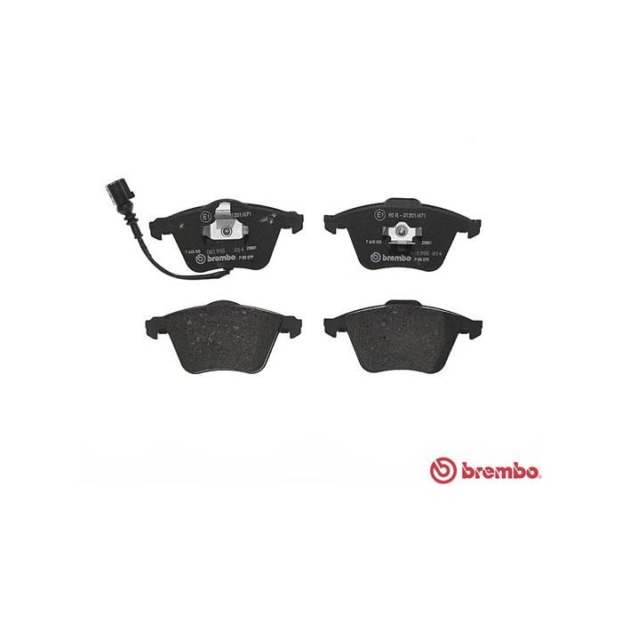 BREMBO Bremsbelagsatz, Scheibenbremse P85079