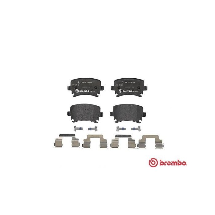 BREMBO Bremsbelagsatz, Scheibenbremse P85095