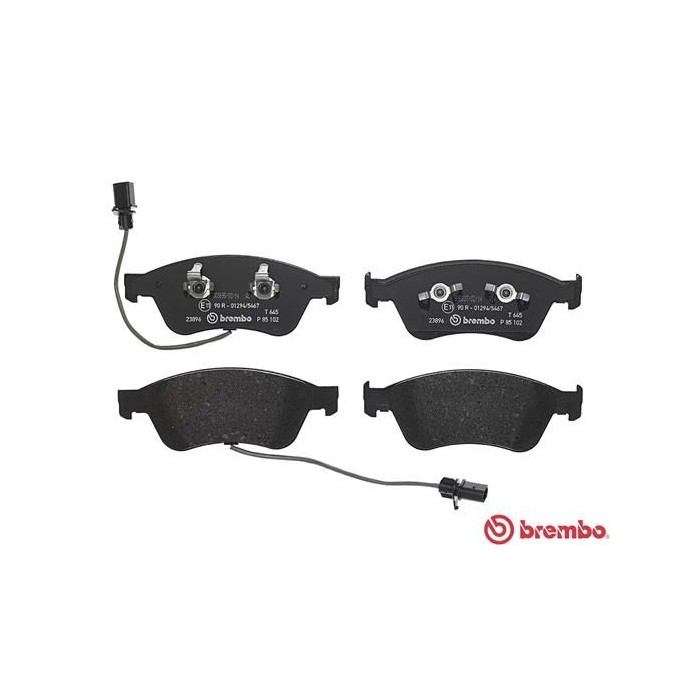 BREMBO Bremsbelagsatz, Scheibenbremse P85102