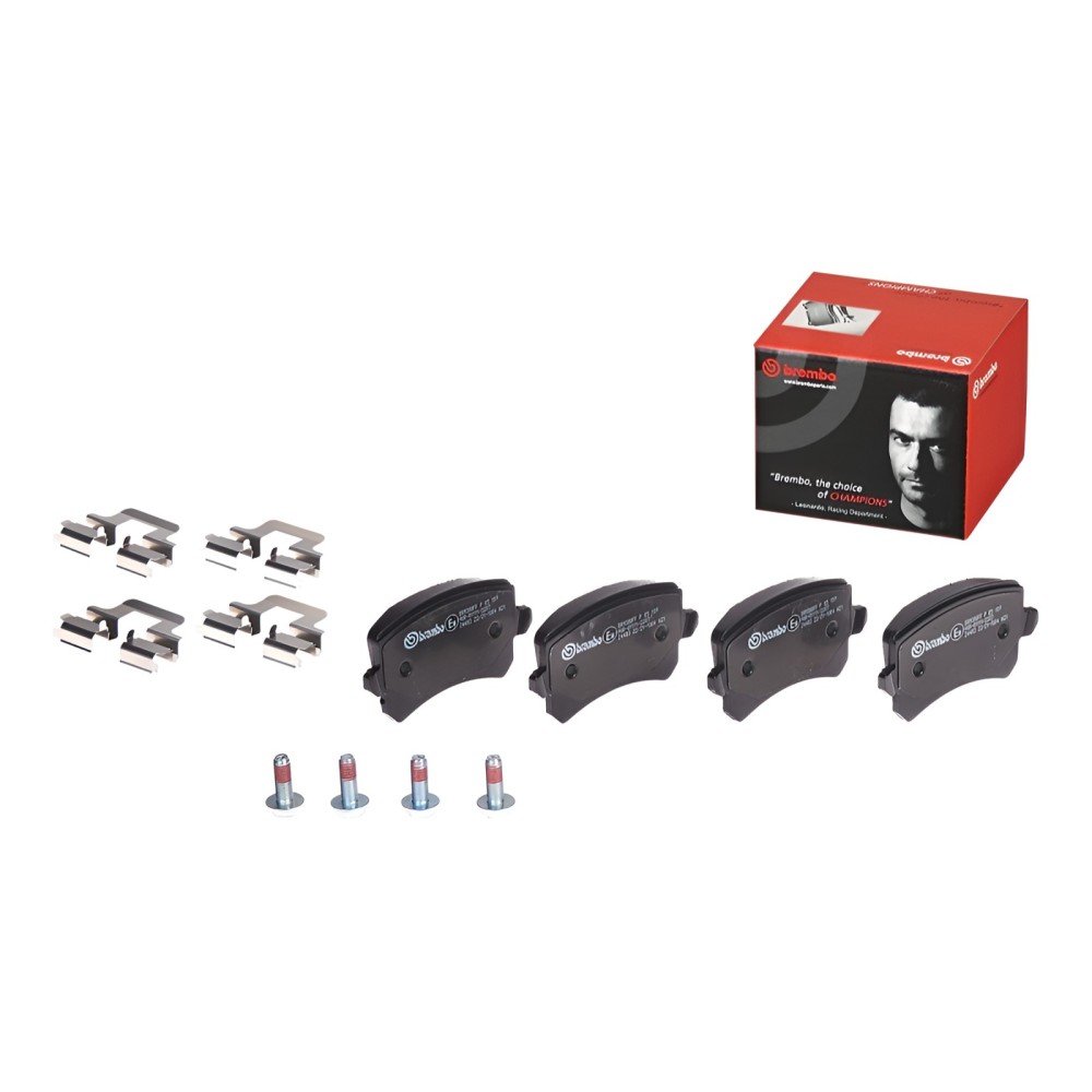 BREMBO Bremsbelagsatz, Scheibenbremse P85109