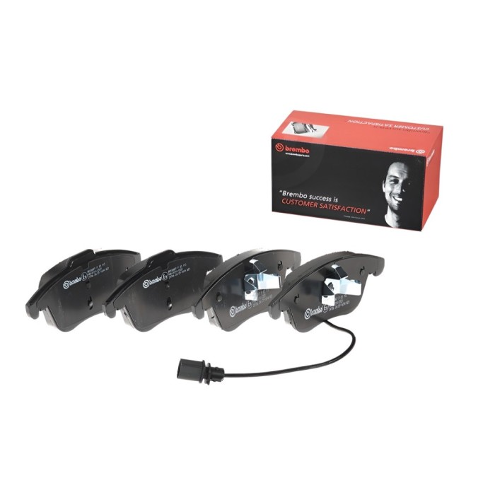 BREMBO Bremsbelagsatz, Scheibenbremse P85113 Audi