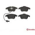 BREMBO Bremsbelagsatz, Scheibenbremse P85113 Audi
