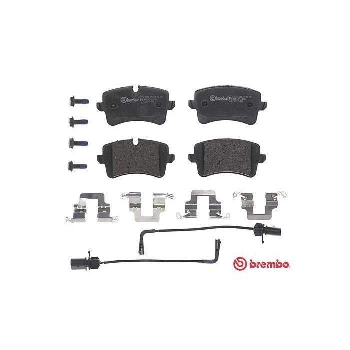 BREMBO Bremsbelagsatz, Scheibenbremse P85118