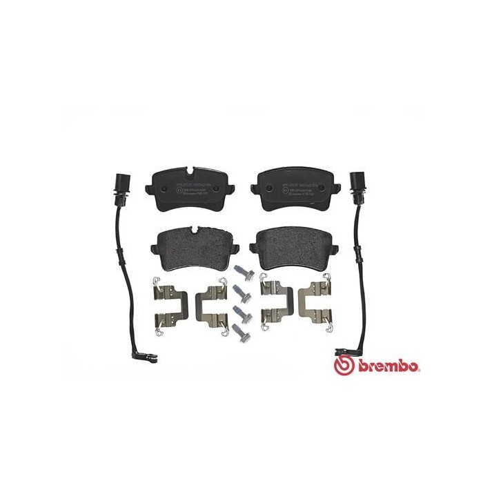 BREMBO Bremsbelagsatz, Scheibenbremse P85120