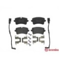 BREMBO Bremsbelagsatz, Scheibenbremse P85120