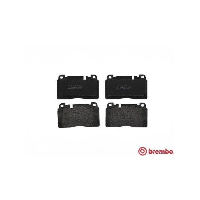 BREMBO Bremsbelagsatz, Scheibenbremse P85122