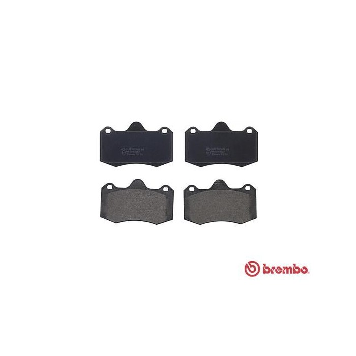 BREMBO Bremsbelagsatz, Scheibenbremse P85134