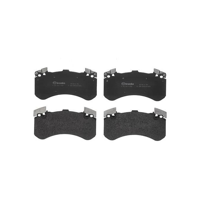 BREMBO Bremsbelagsatz, Scheibenbremse P85136