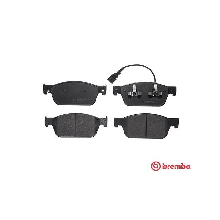 BREMBO Bremsbelagsatz, Scheibenbremse P85141