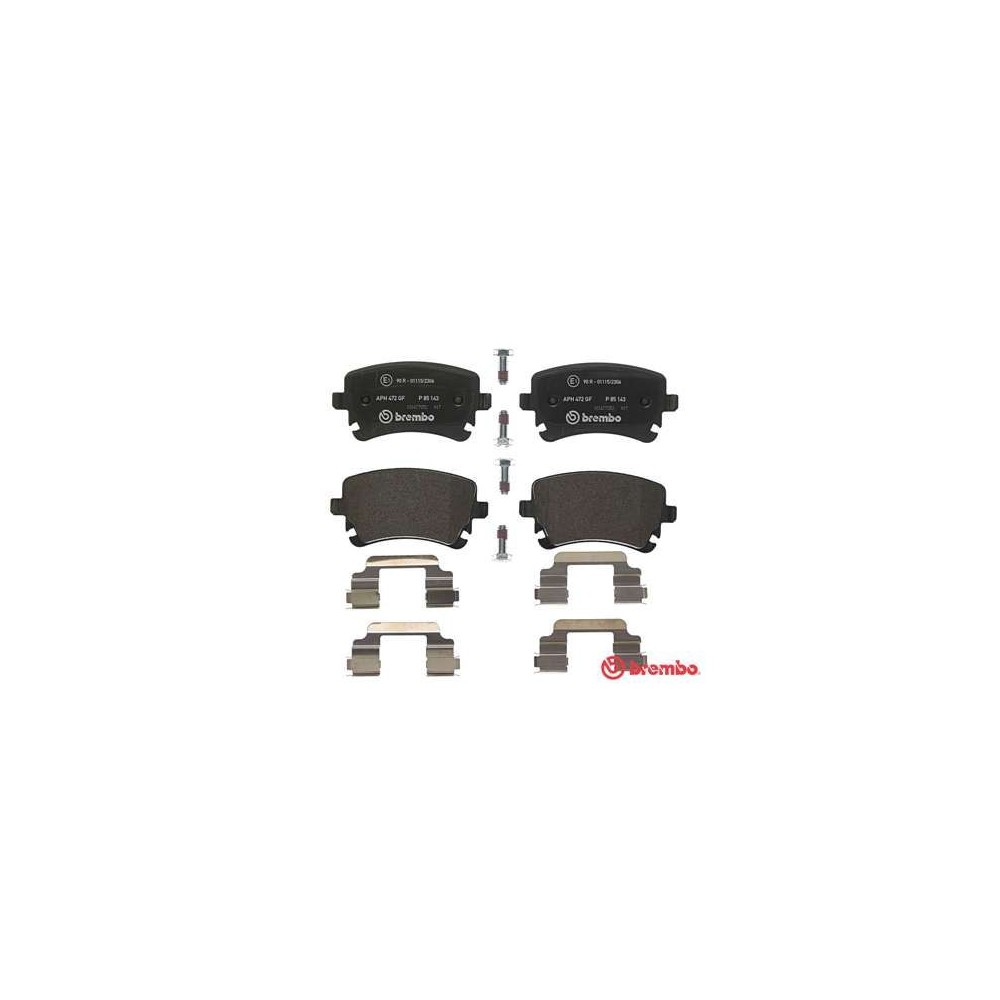 BREMBO Bremsbelagsatz, Scheibenbremse P85143