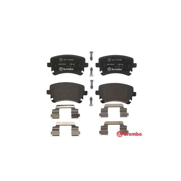 BREMBO Bremsbelagsatz, Scheibenbremse P85143