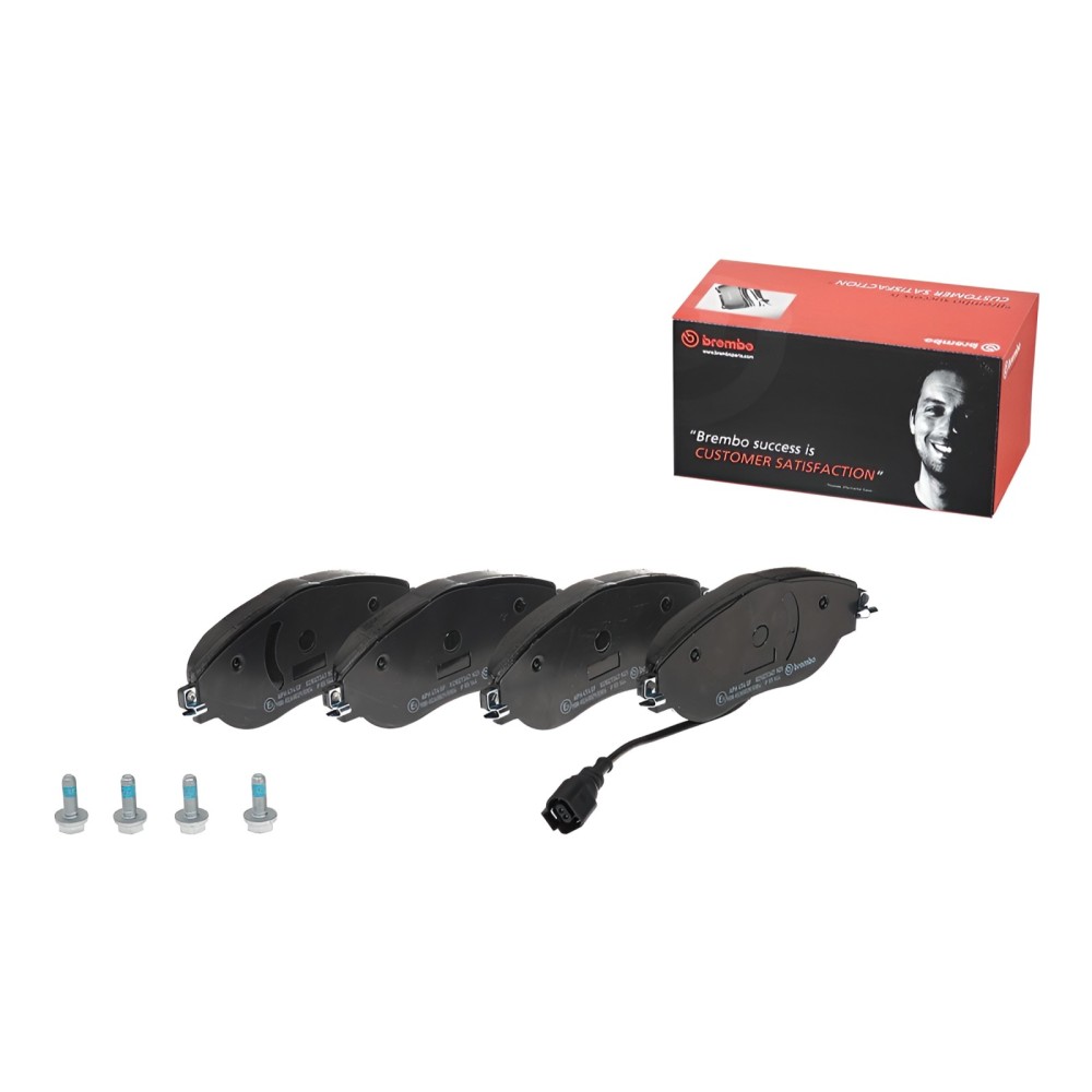 BREMBO BREMSBELÄGE, RICHTUNGSGEBUNDEN Bremsbelagsatz, Scheibenbremse P85144