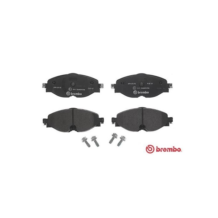 BREMBO BREMSBELÄGE, RICHTUNGSGEBUNDEN Bremsbelagsatz, Scheibenbremse P85147