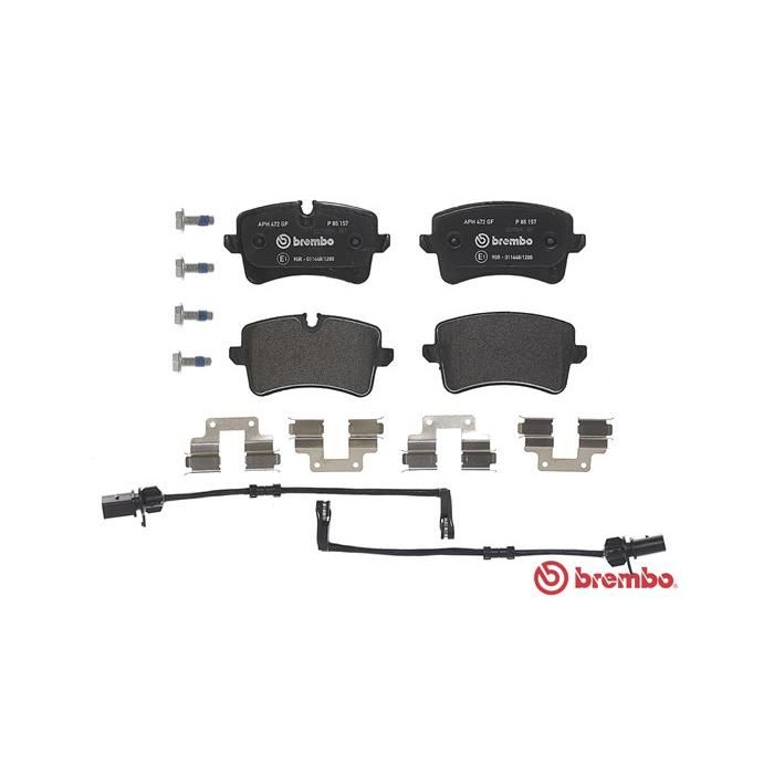 BREMBO Bremsbelagsatz, Scheibenbremse P85157