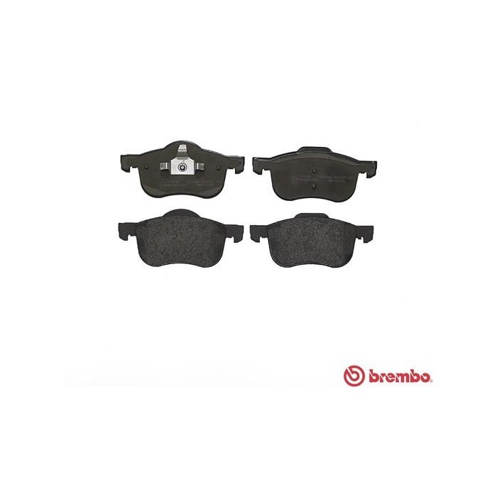 BREMBO Bremsbelagsatz, Scheibenbremse P86016