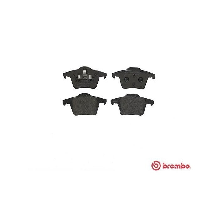 BREMBO Bremsbelagsatz, Scheibenbremse P86019