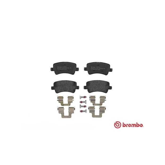 BREMBO Bremsbelagsatz, Scheibenbremse P86021