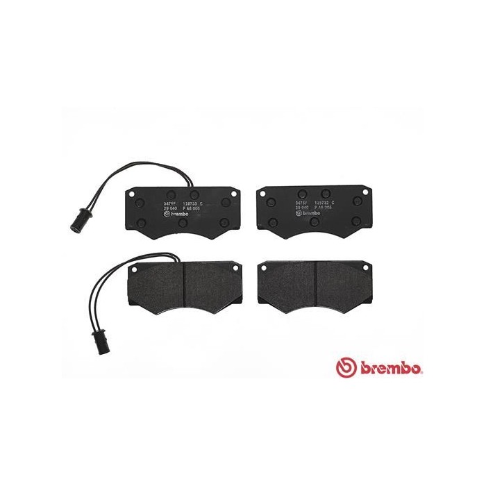 BREMBO Bremsbelagsatz, Scheibenbremse PA6005