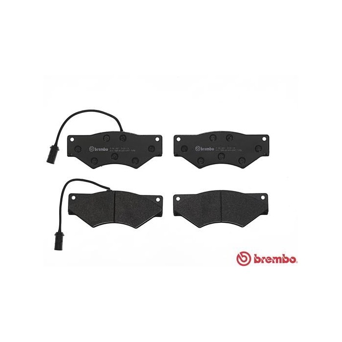 BREMBO Bremsbelagsatz, Scheibenbremse PA6007