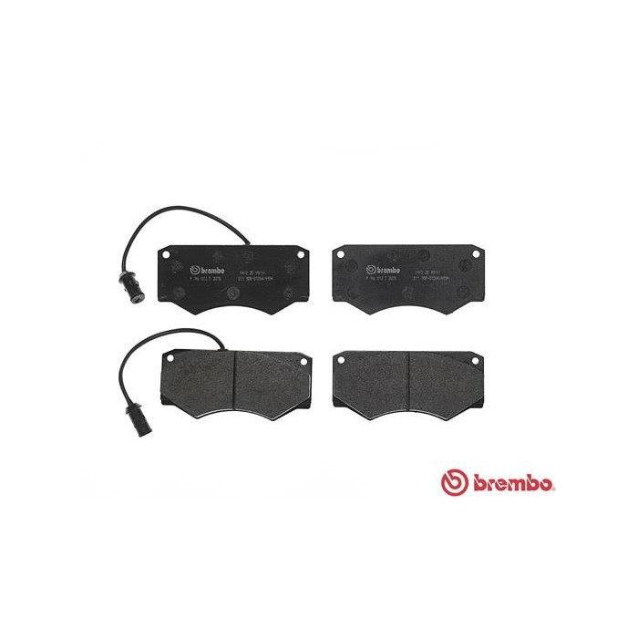 BREMBO Bremsbelagsatz, Scheibenbremse PA6013