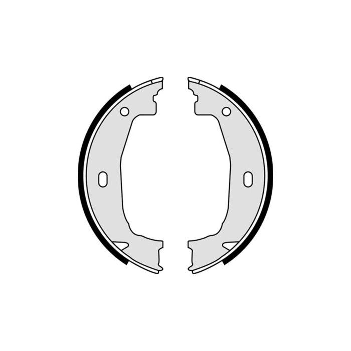 BREMBO Bremsbackensatz, Feststellbremse S06510