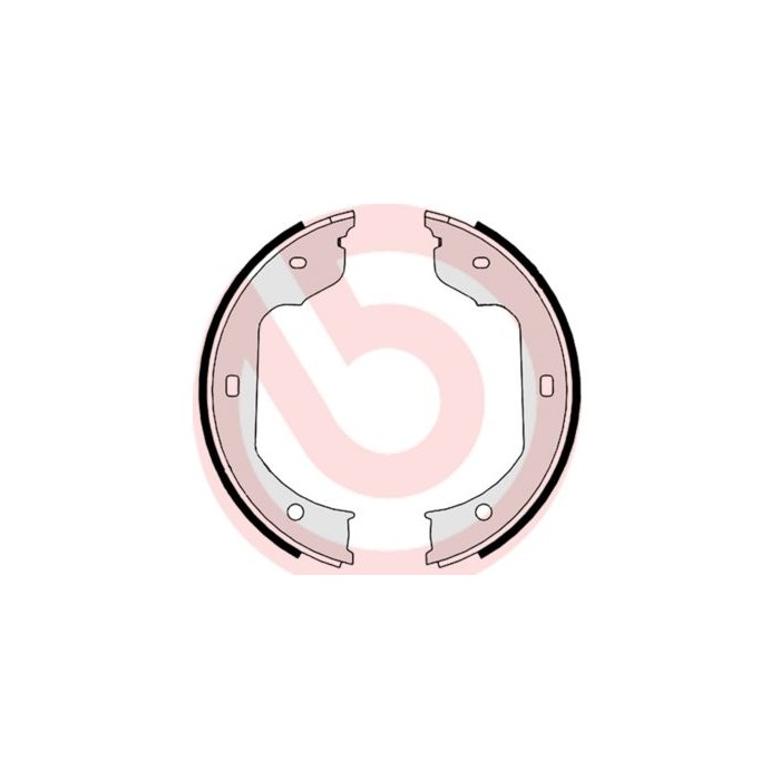 BREMBO Bremsbackensatz, Feststellbremse S06511