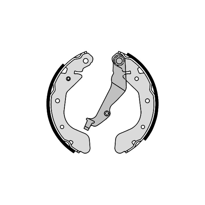 BREMBO Bremsbackensatz S10514