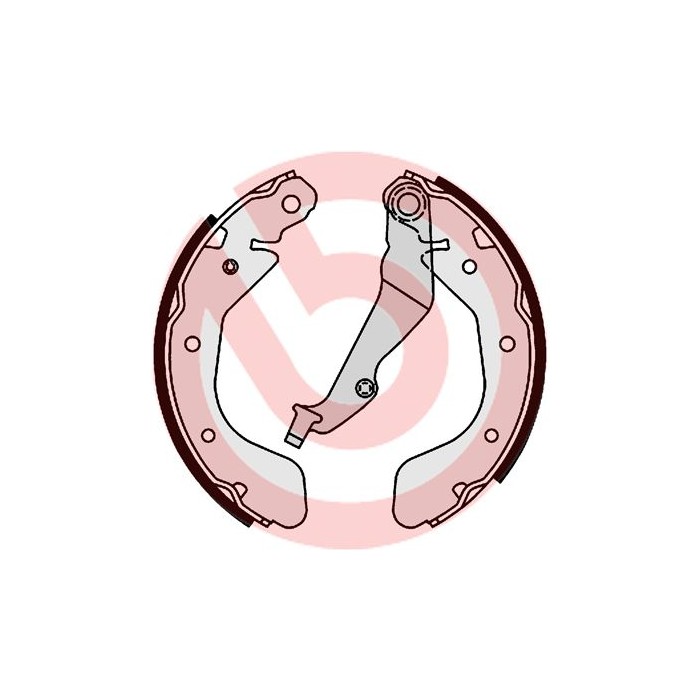 BREMBO Bremsbackensatz S10514