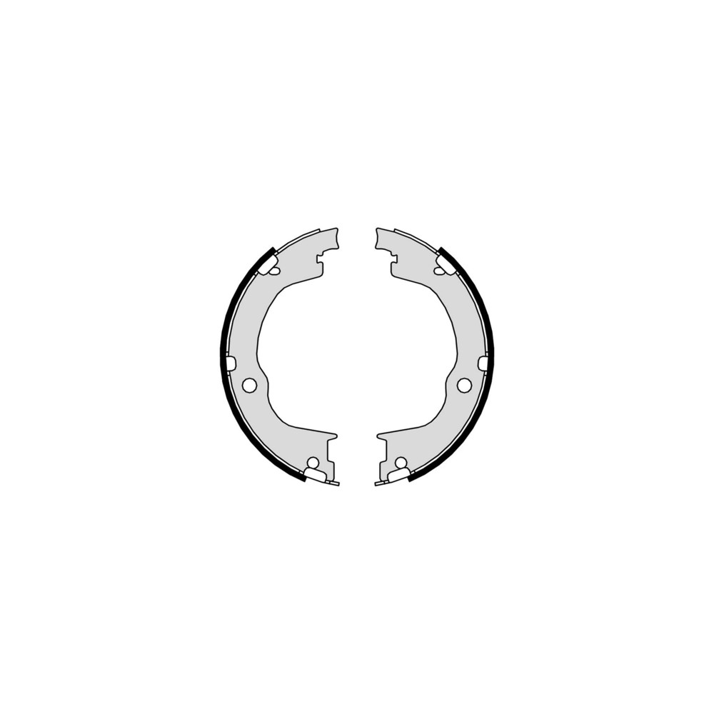 BREMBO Bremsbackensatz, Feststellbremse S10515