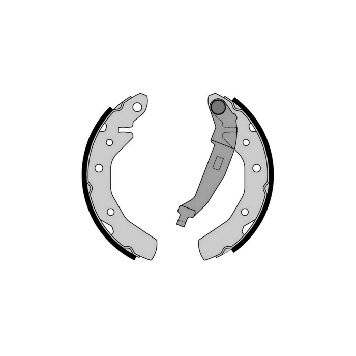 BREMBO Bremsbackensatz S10517