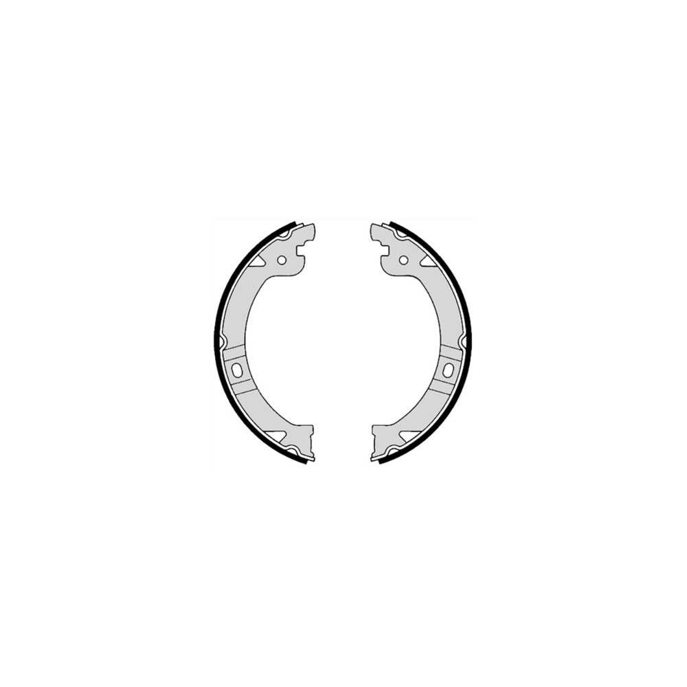 BREMBO Bremsbackensatz, Feststellbremse S11505