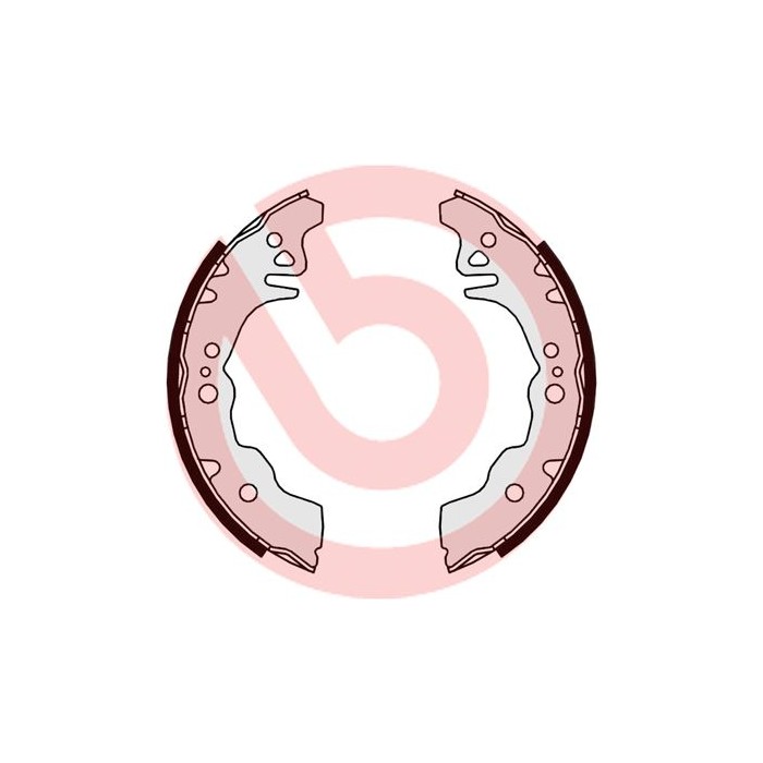 BREMBO Bremsbackensatz S16515