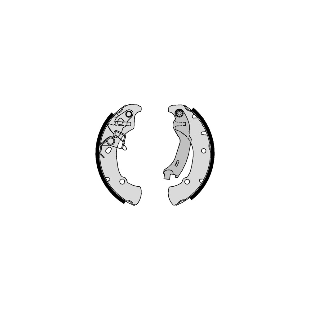 BREMBO Bremsbackensatz S16516