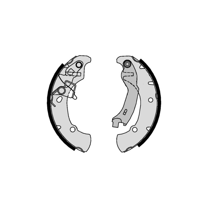 BREMBO Bremsbackensatz S16516