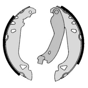 BREMBO Bremsbackensatz S23510