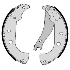 BREMBO Bremsbackensatz S23511