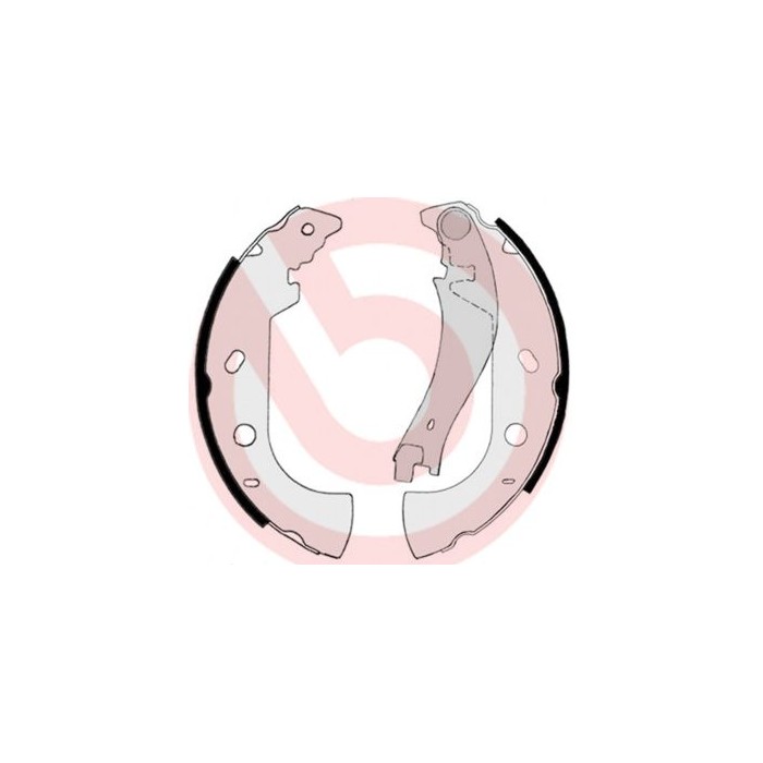 BREMBO Bremsbackensatz S23514