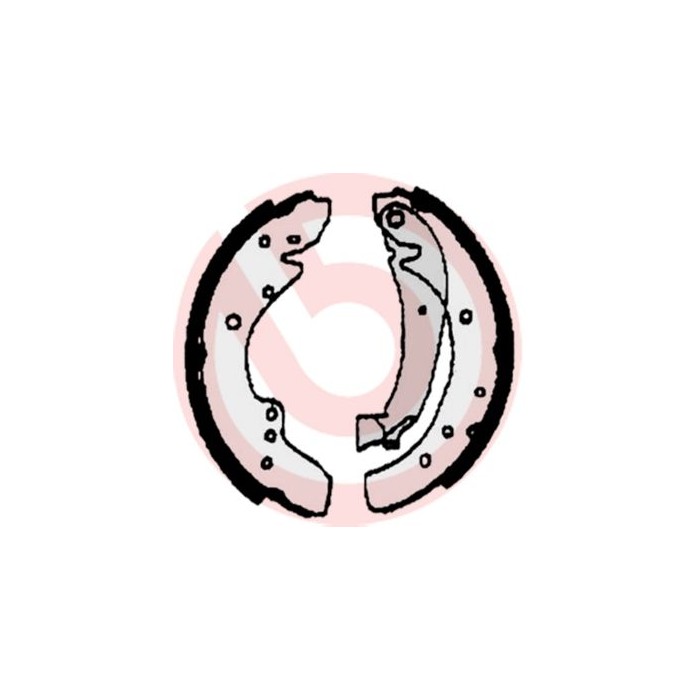 BREMBO Bremsbackensatz S23515