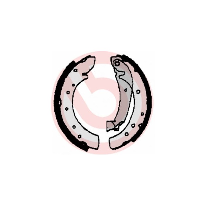 BREMBO Bremsbackensatz S23516