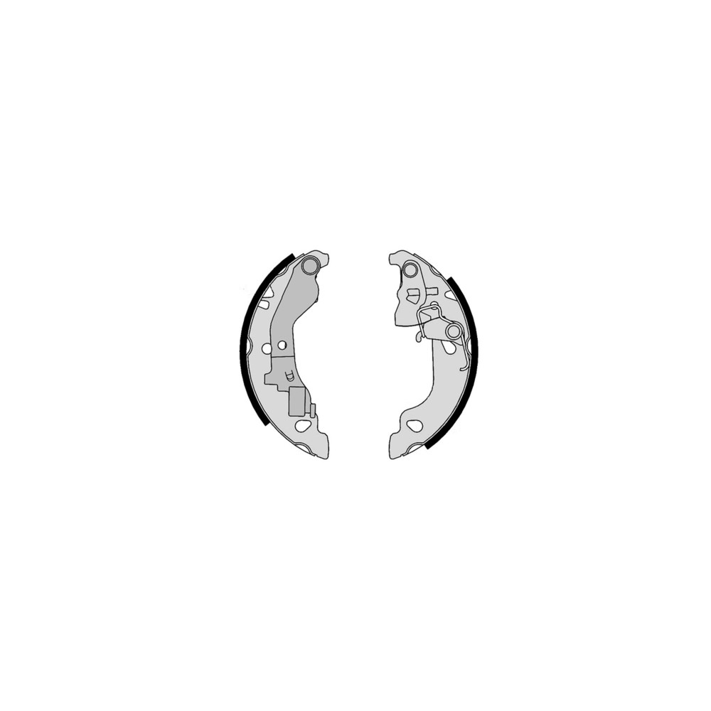 BREMBO Bremsbackensatz S23520