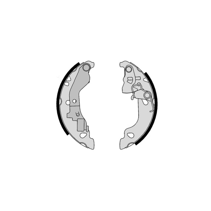 BREMBO Bremsbackensatz S23520