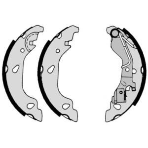 BREMBO Bremsbackensatz S23521